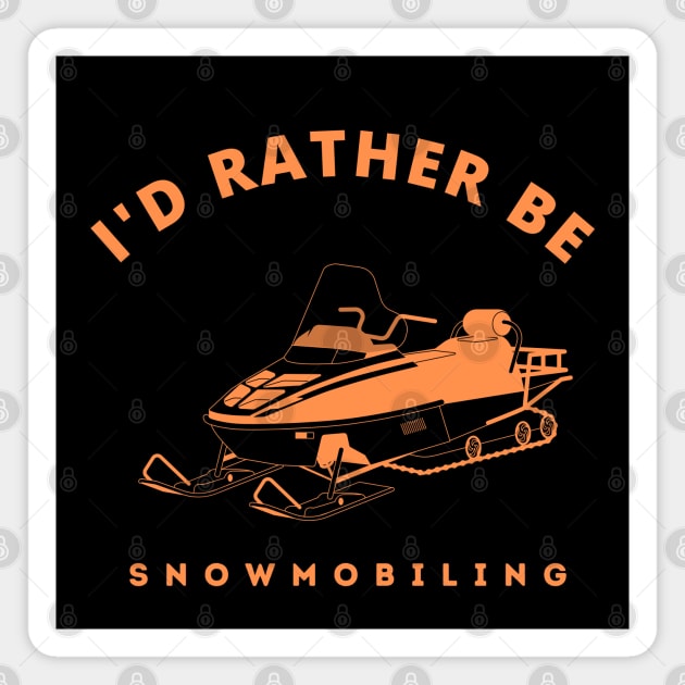 Snowmobiling 6 Magnet by TheSeason